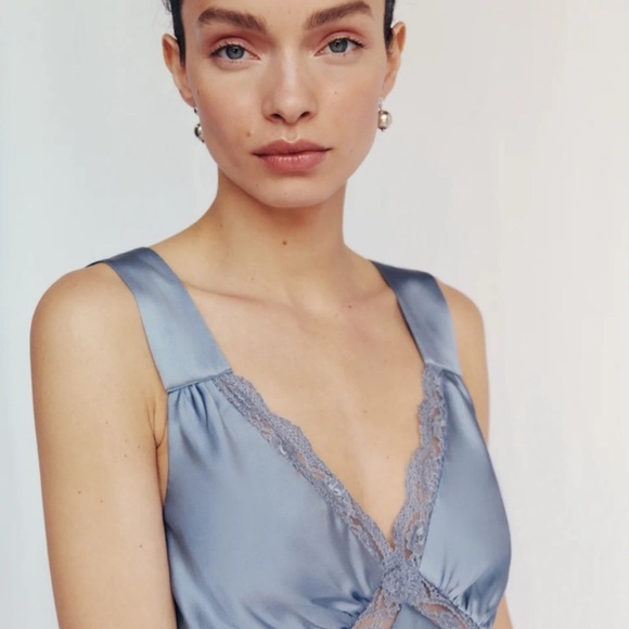 Reformation Chania Silk Dress - Picture 3 of 10